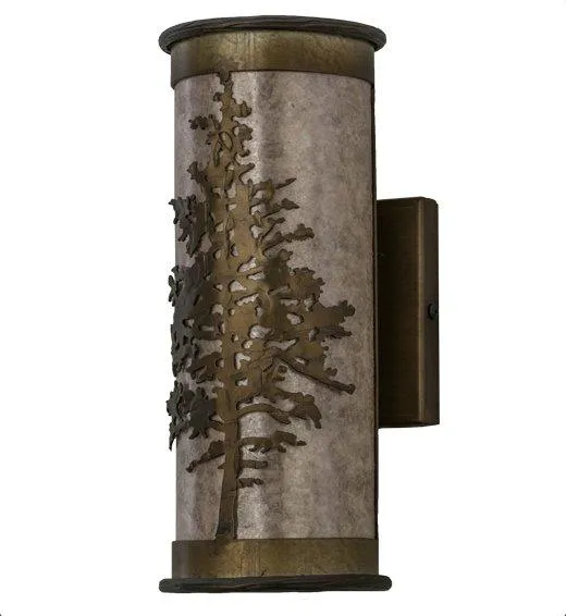 Silver Mica Tamarack Wall Sconce