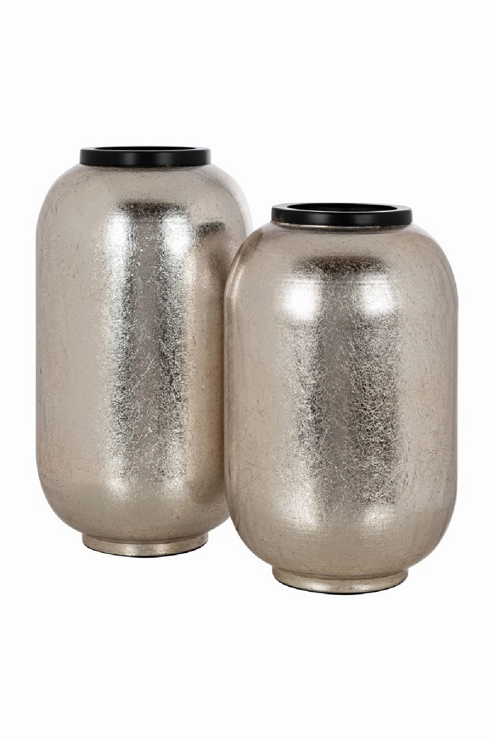 Silver Iron Vase L | OROA Vesna