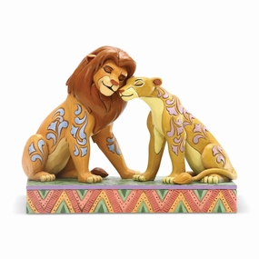 Simba and Nala Snuggling Decorative Mirror,Wall Mirror