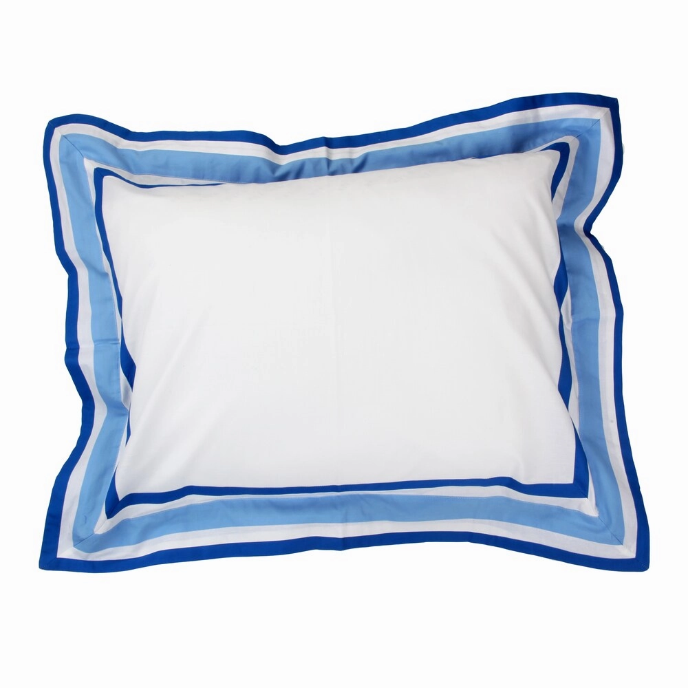 Simplicity Blue Standard Pillow Sham pillowcases,cotton pillow covers,bed linen