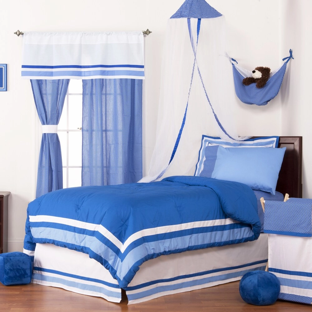 Simplicity Blue Standard Pillow Sham