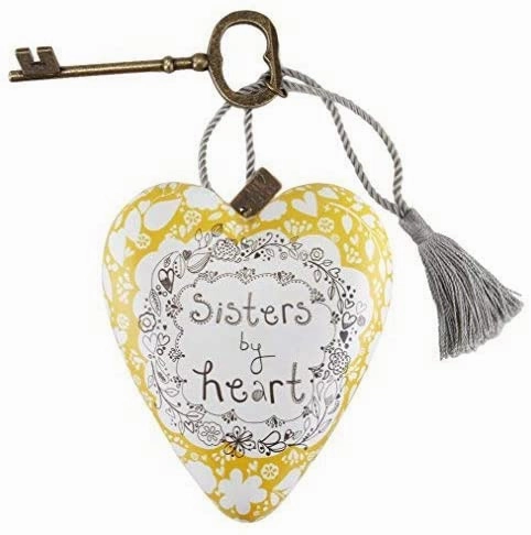 Sister by Heart Art Heart By Demdaco Decorative Mirror,Home Decor Mirror