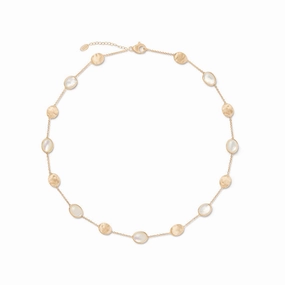 Siviglia Yellow Gold Mother of Pearl Necklace