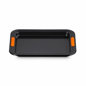 Small Baking Tray, 27cm, Satin Black curtain fabric, upholstery textile