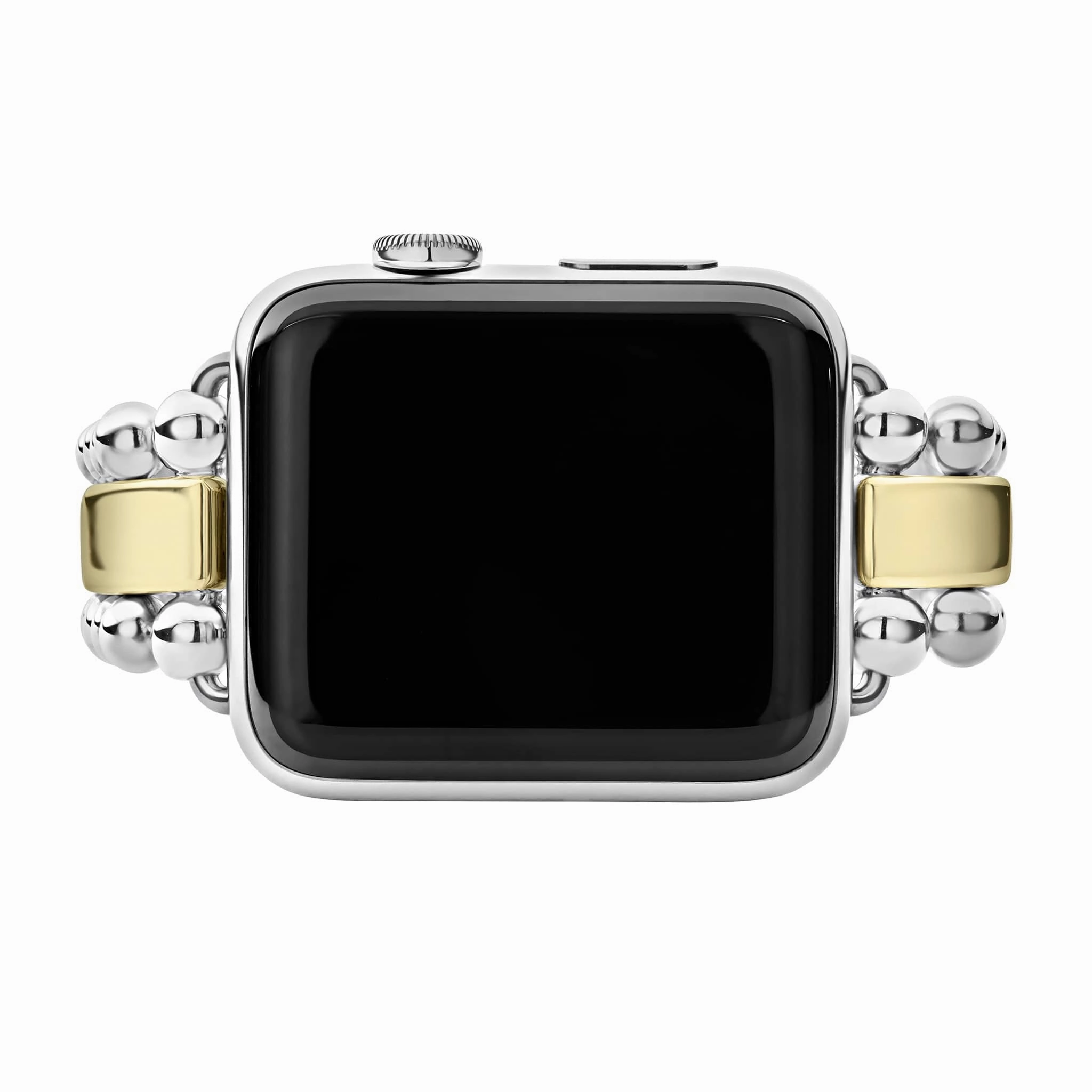 Smart Caviar 18K Gold and Sterling Silver Watch Bracelet-38-45mm