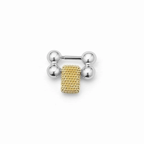 Smart Caviar Two-Tone Caviar Beaded Link