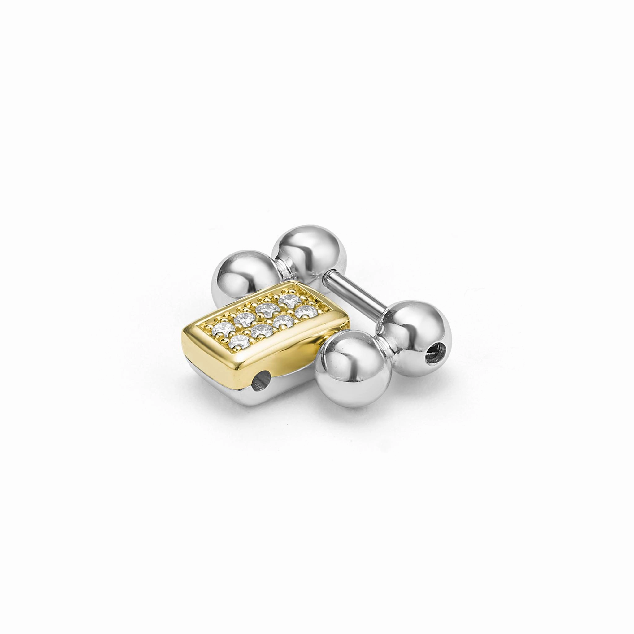 Smart Caviar Two-Tone Diamond Watch Bracelet Link