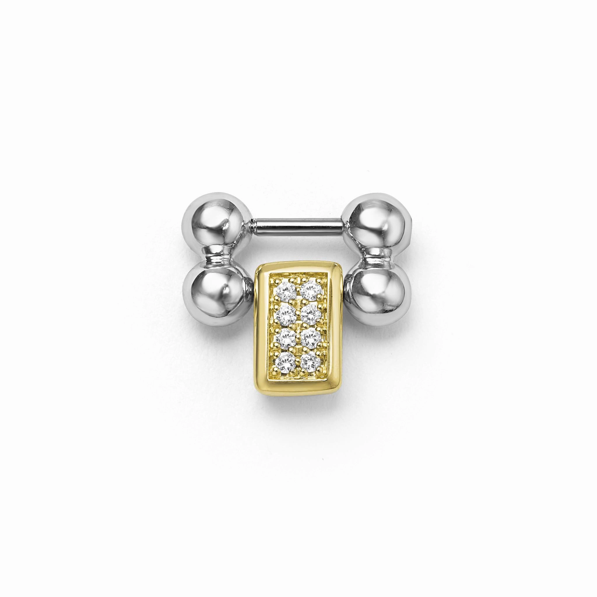 Smart Caviar Two-Tone Diamond Watch Bracelet Link