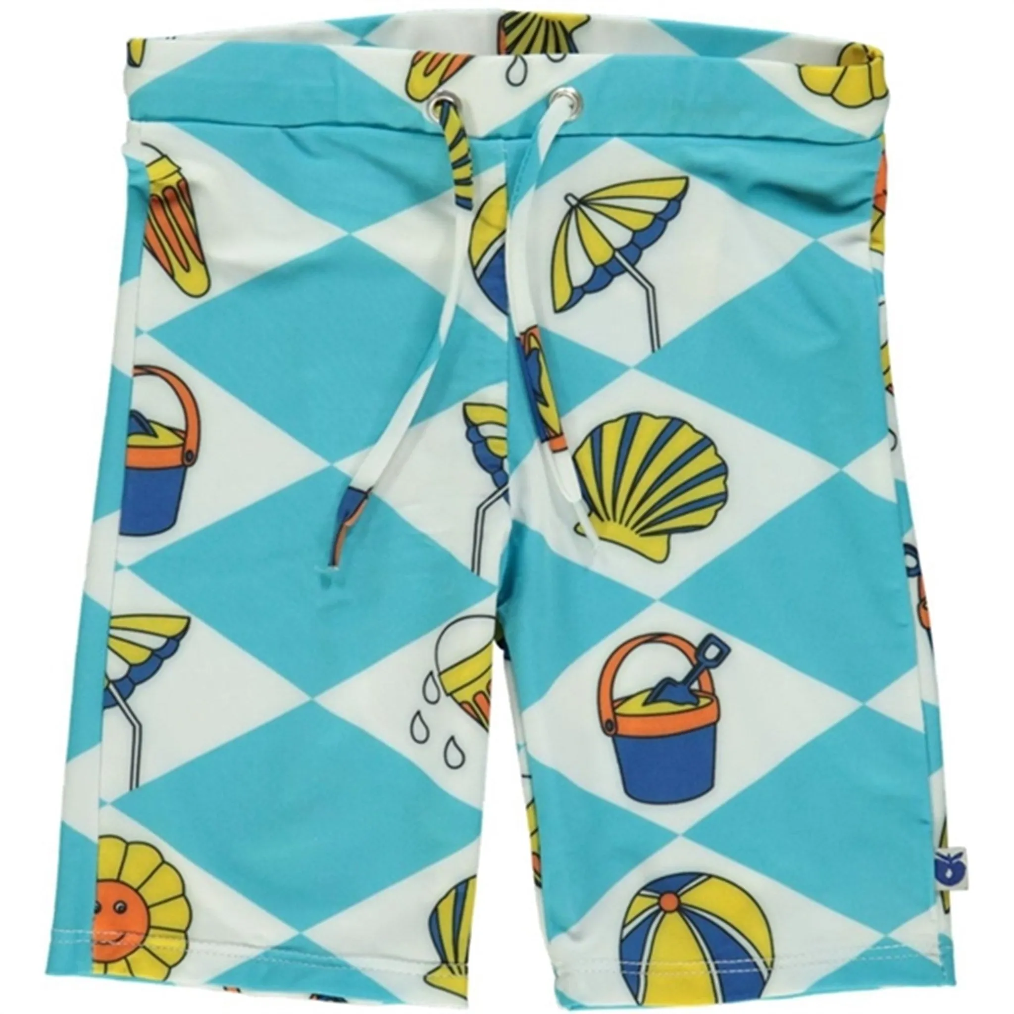 Smfolk Blue Atoll Summer Vacation Swim Shorts