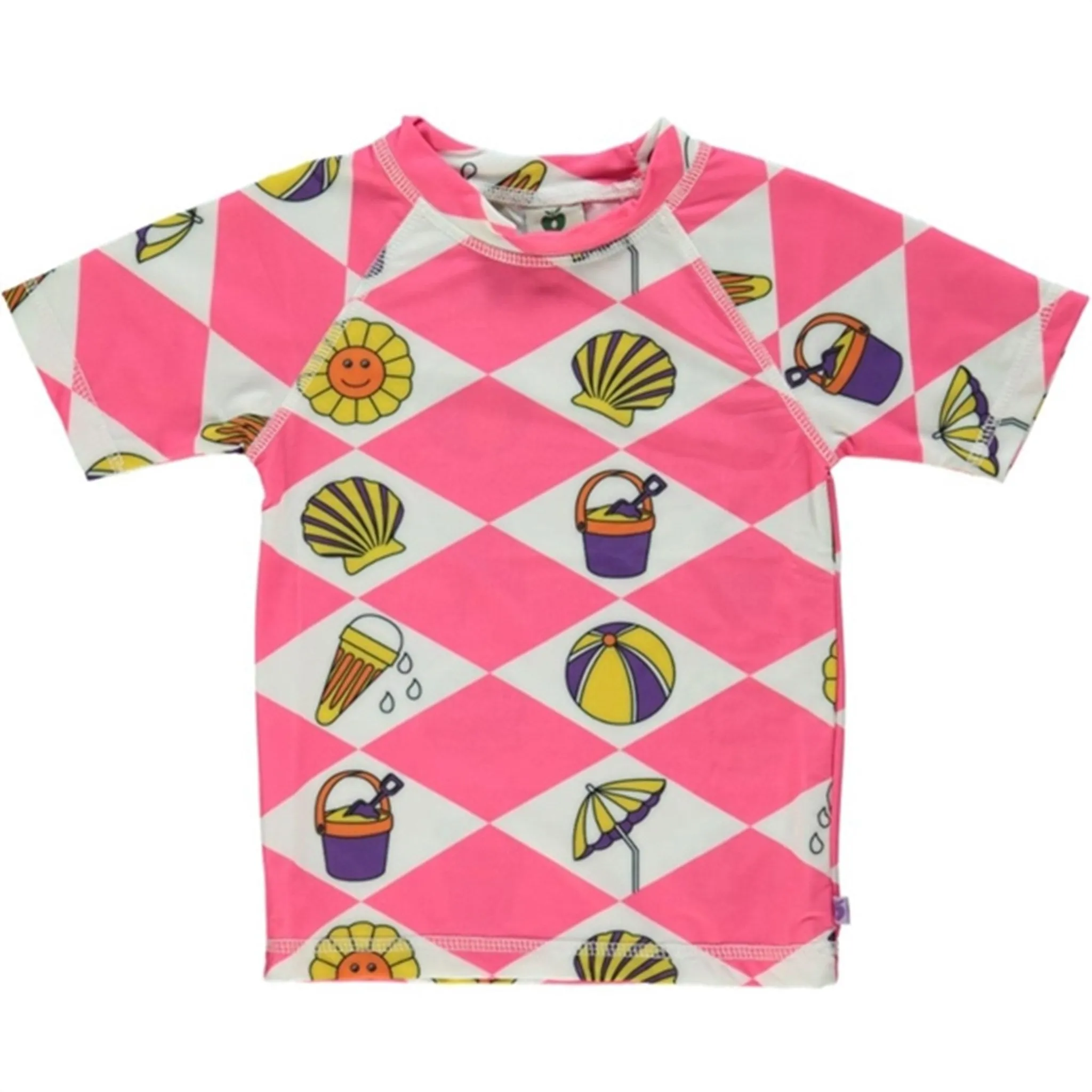 Smfolk Pink Summer Vacation Swim T-shirt