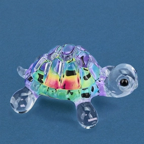 Snow Cone Turtle Figurine Decorative Mirror,Home Decor Mirror