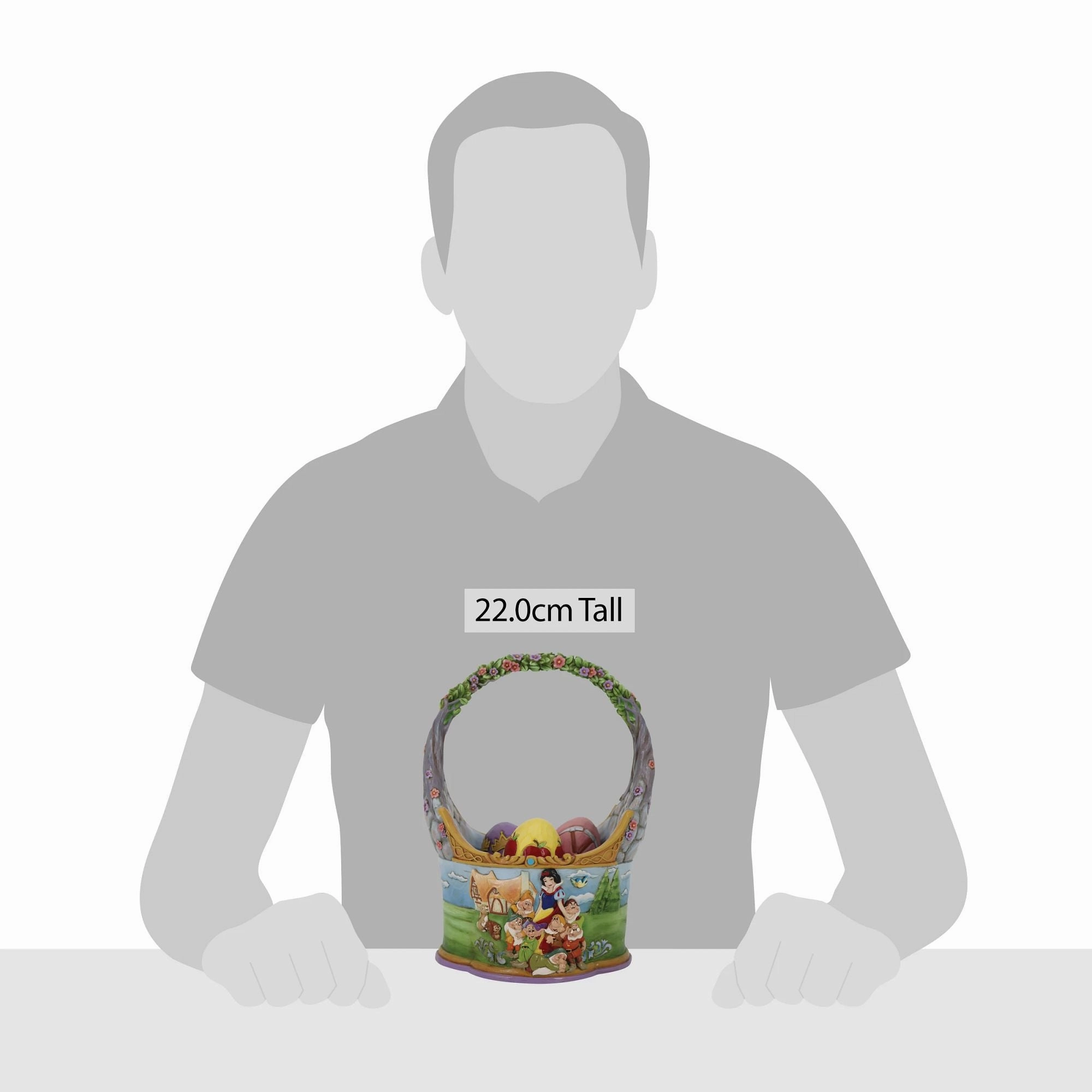 Snow White Basket & Eggs