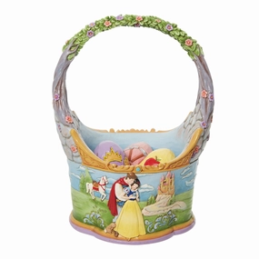 Snow White Basket & Eggs Decorative Mirror,Wall Mirror