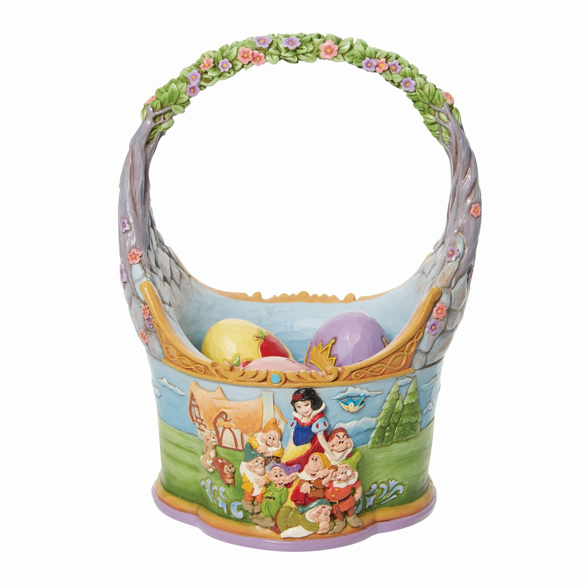 Snow White Basket & Eggs
