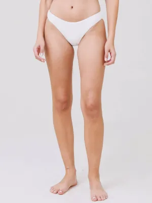 So Solid Annia Bikini Bottom In Ecru