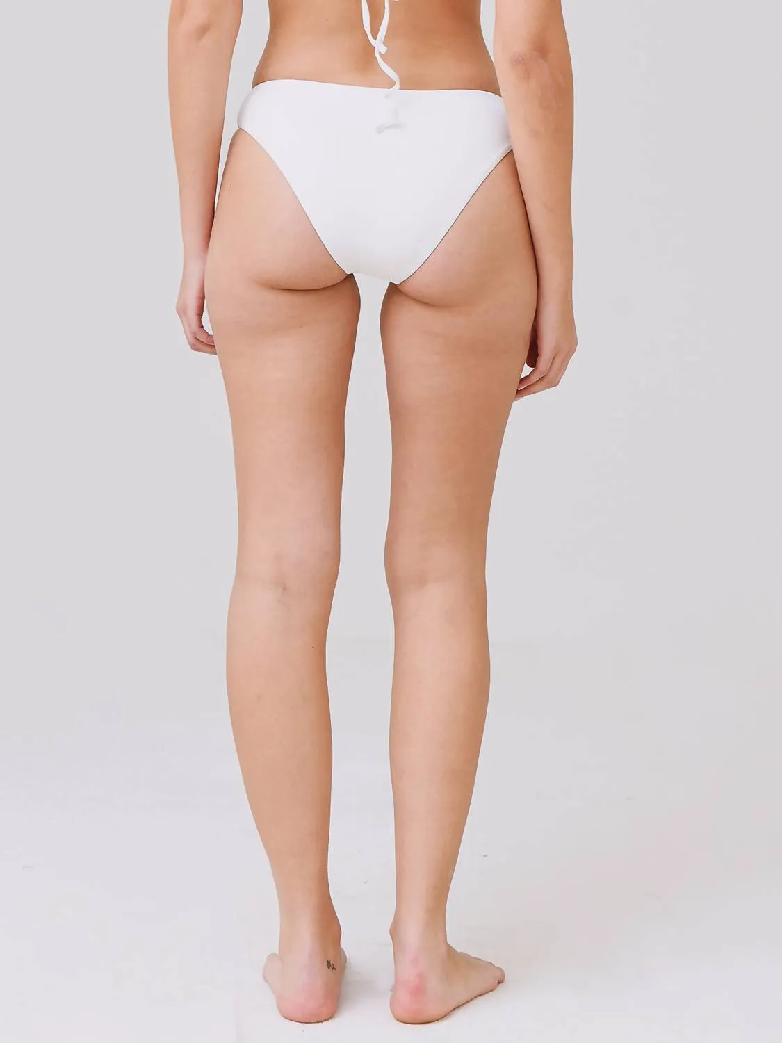 So Solid Annia Bikini Bottom In Ecru