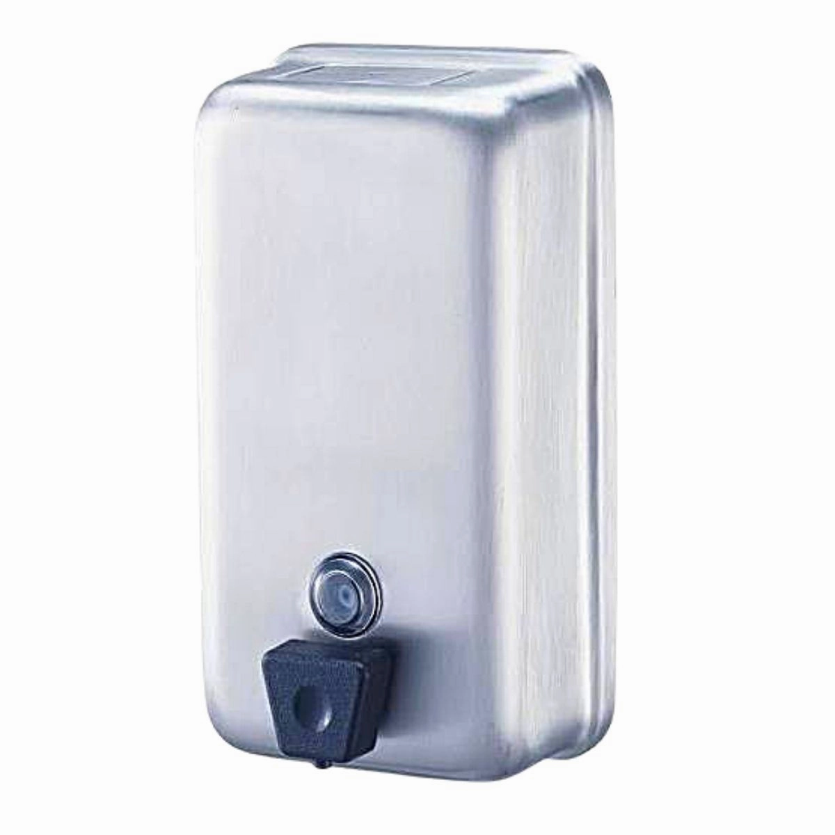 Soap Dispenser Vertical S'Steel 1.2L Black Pump Shower Curtain,Bath Curtain
