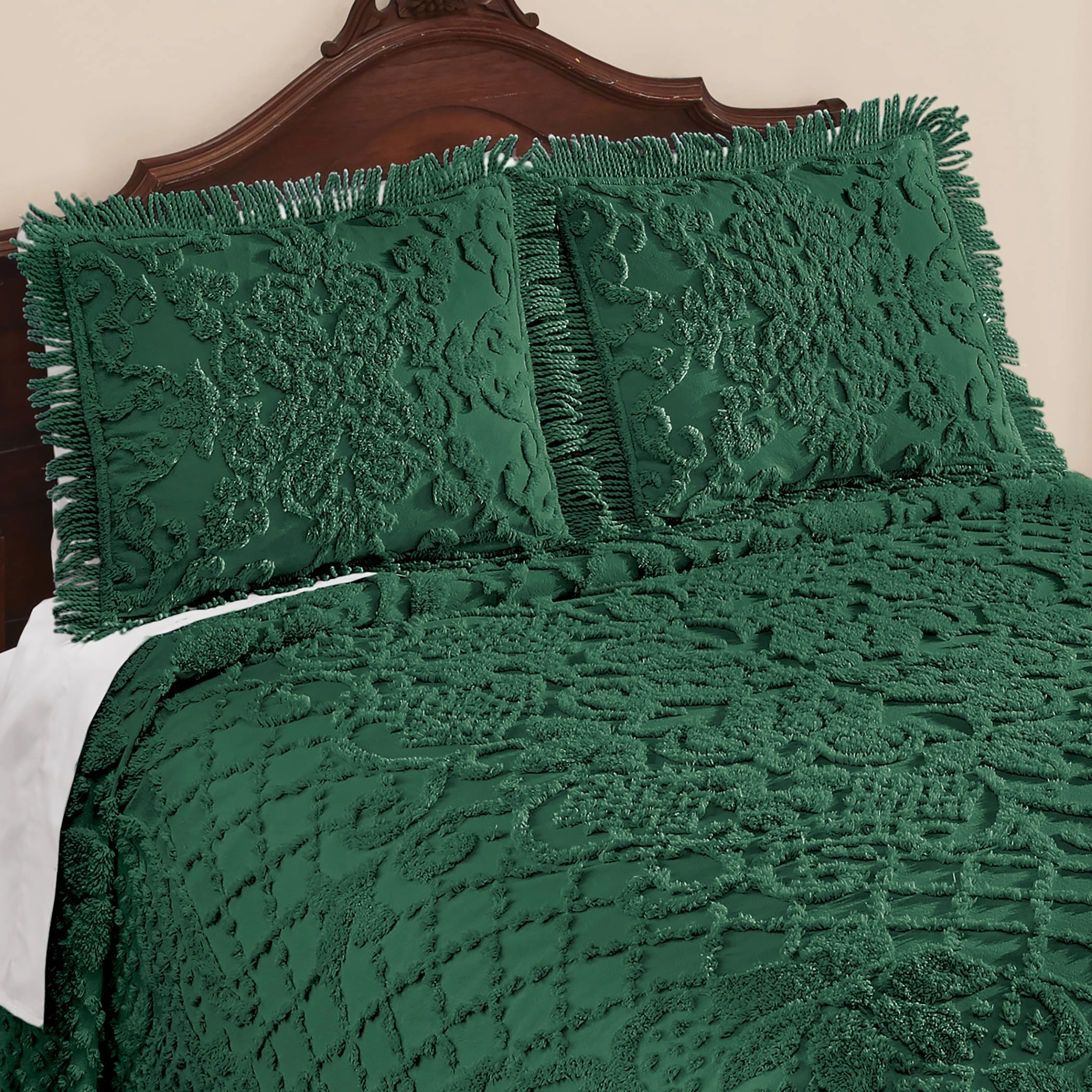 Soft & Luxurious Diamond Pattern Bella Chenille Pillow Sham