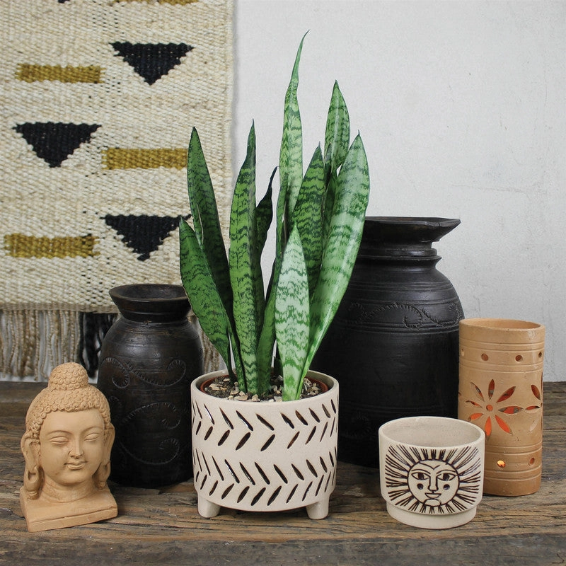 Sol Cachepot, Ceramic