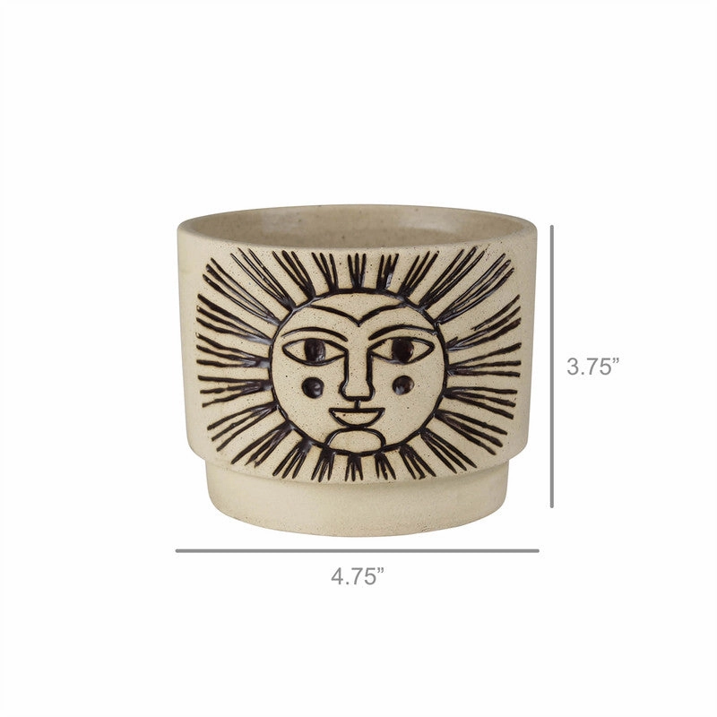 Sol Cachepot, Ceramic