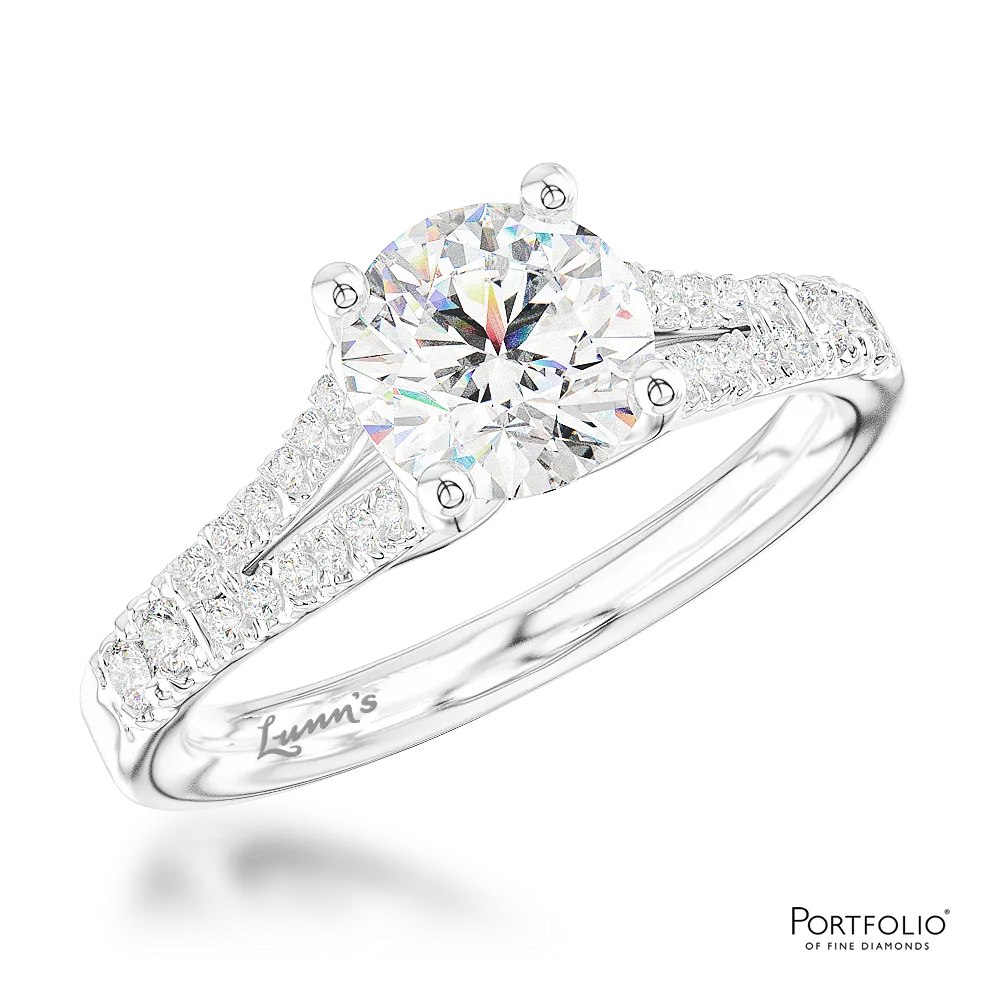 Solitaire 1.00ct G SI1 Diamond Platinum Ring