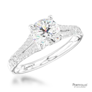 Solitaire 1.00ct G SI1 Diamond Platinum Ring