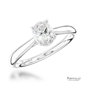 Solitaire 1.50ct G SI2 Diamond Platinum Ring