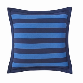 Southern Tide Dock Street Stripe European Square Sham pillowcases,cotton pillow covers,bed linen