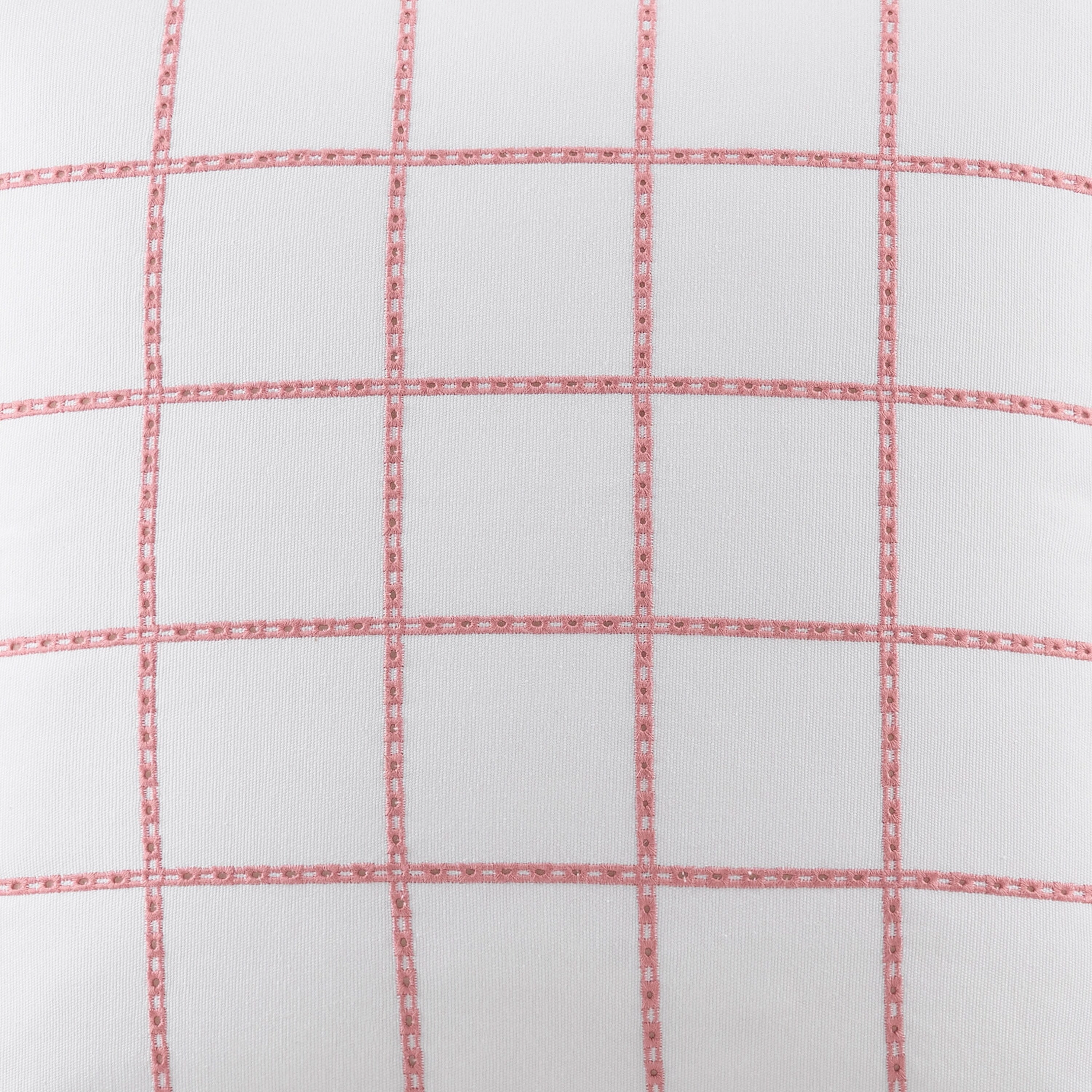 Southern Tide Eyelet Square Coral Decorative Pillow
