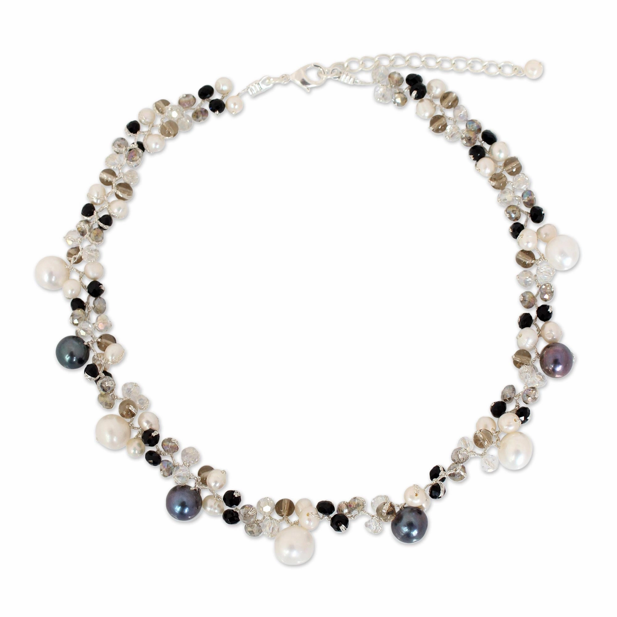 Spark of Romance Pearl Choker Necklace