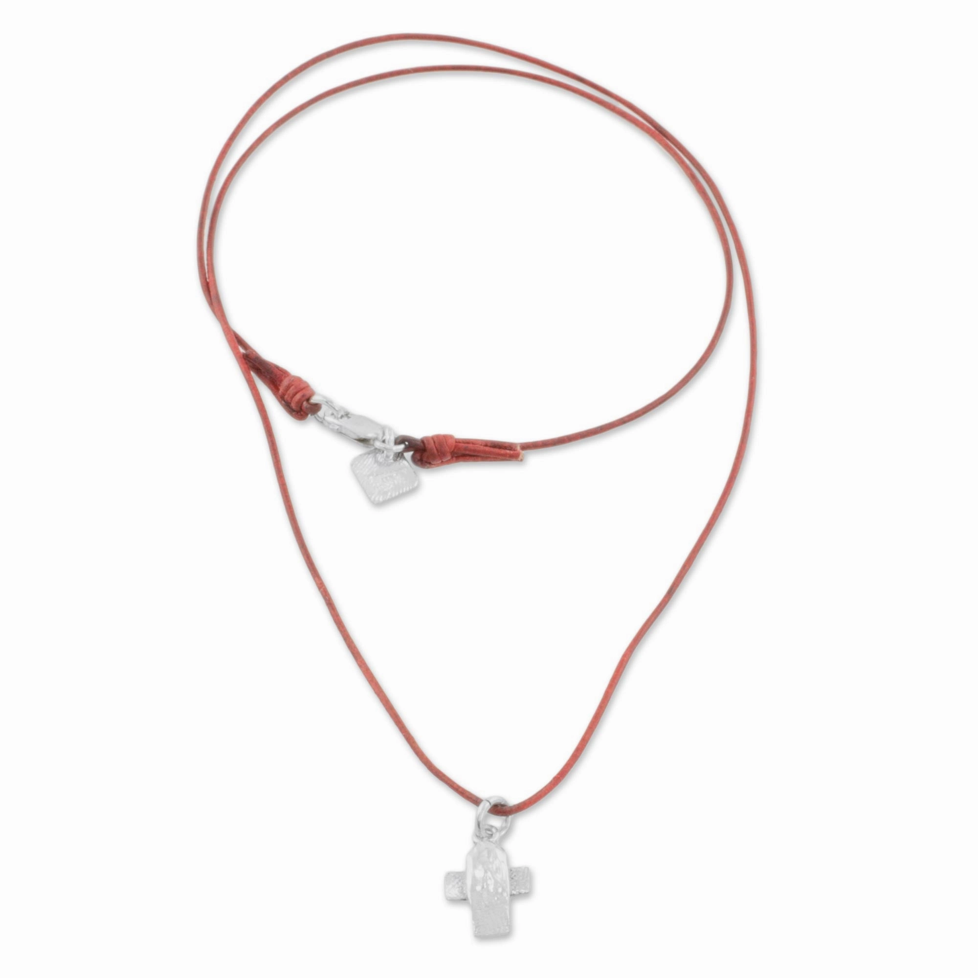 Spiritual Inspiration Silver Pendant Necklace