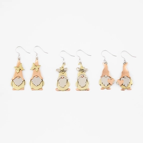 Springtime Gnome Earrings | Fair Trade