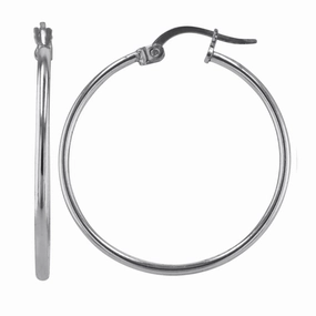 Sterling Silver Hoop Earrings