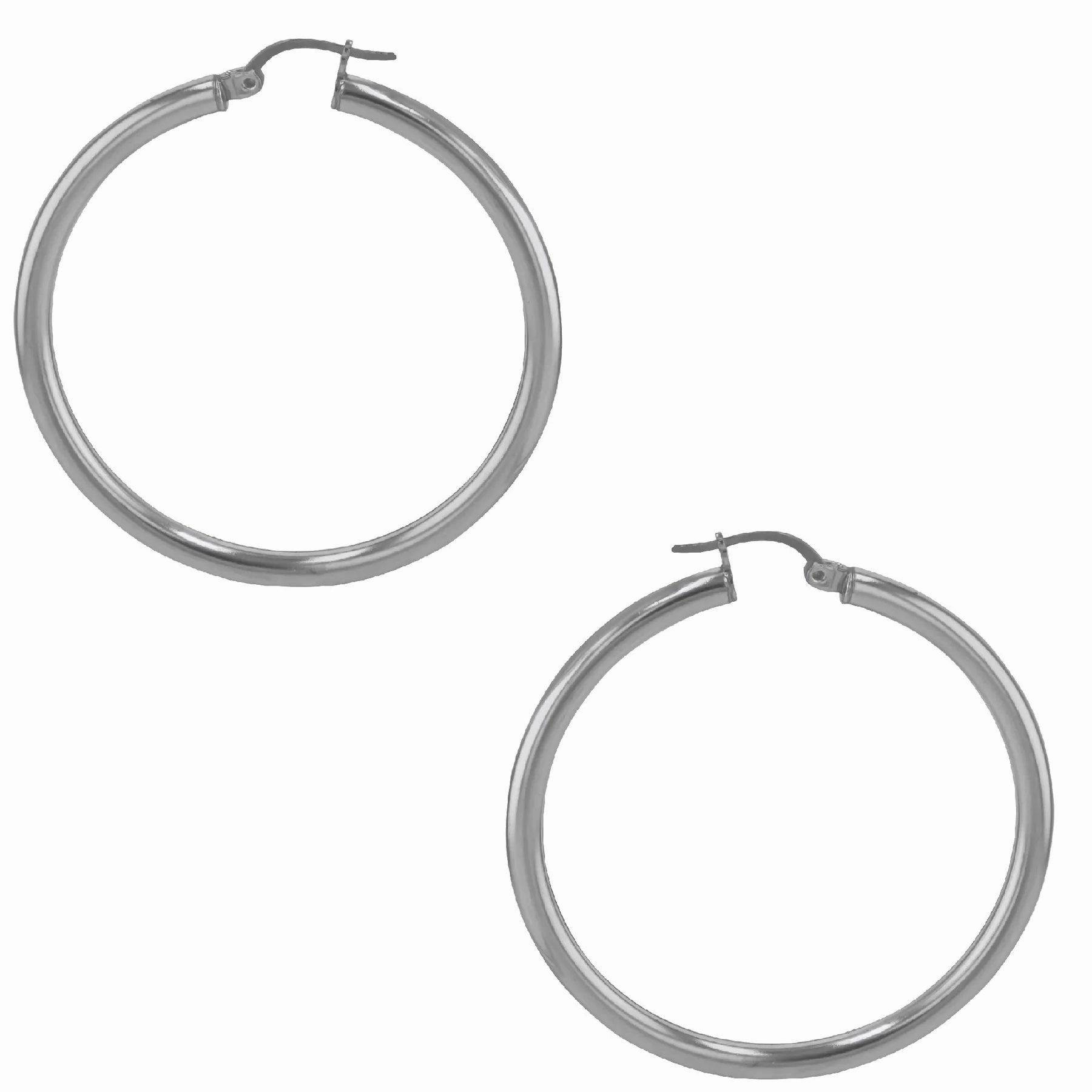 Sterling Silver Hoop Earrings