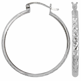 Sterling Silver Hoop Earrings