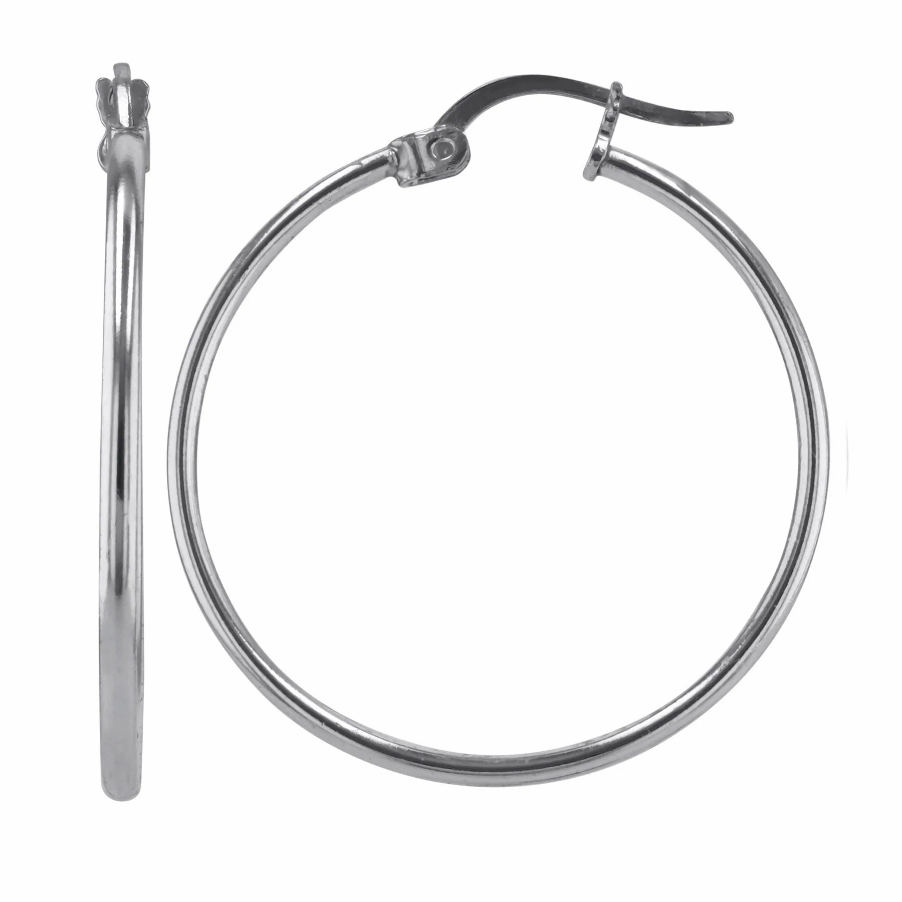 Sterling Silver Hoop Earrings