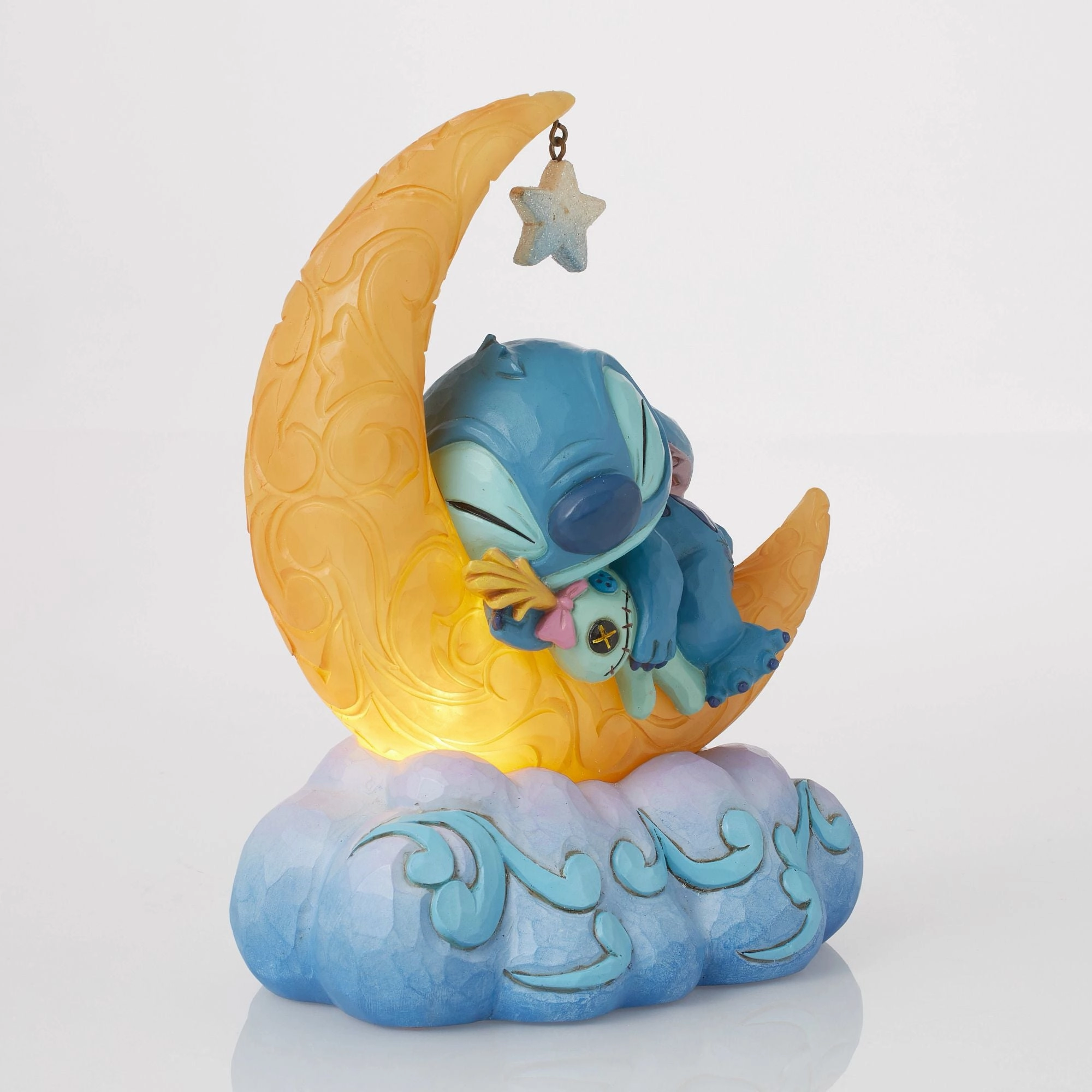 Stitch & Scrump on LED Moon