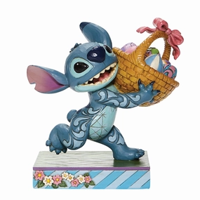Stitch Running w/Easter Basket Decorative Mirror,Wall Mirror