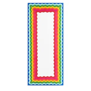 Summer Rainbow Linen Tablecloth 250cm x 165cm, Multi tufted headboard, king headboard