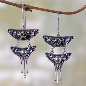 Summer Moonlight Sterling Silver Earrings