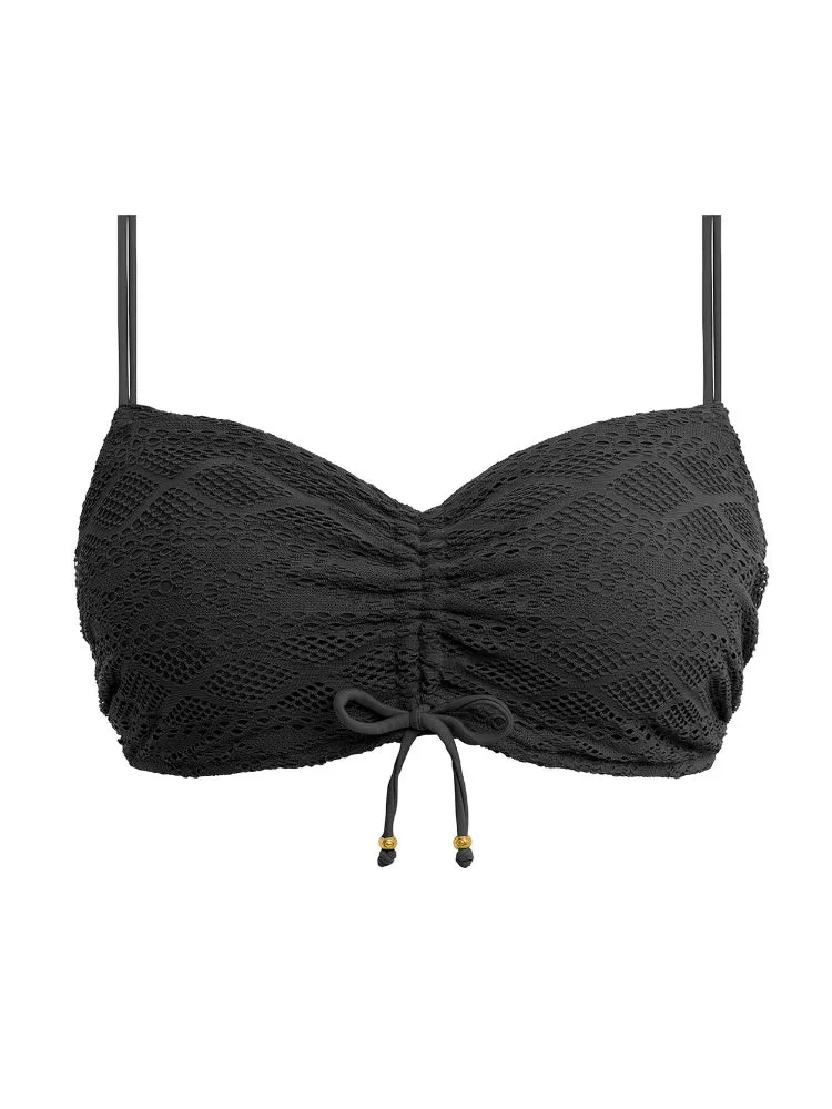 Sundance Bralette Bikini Top - Black