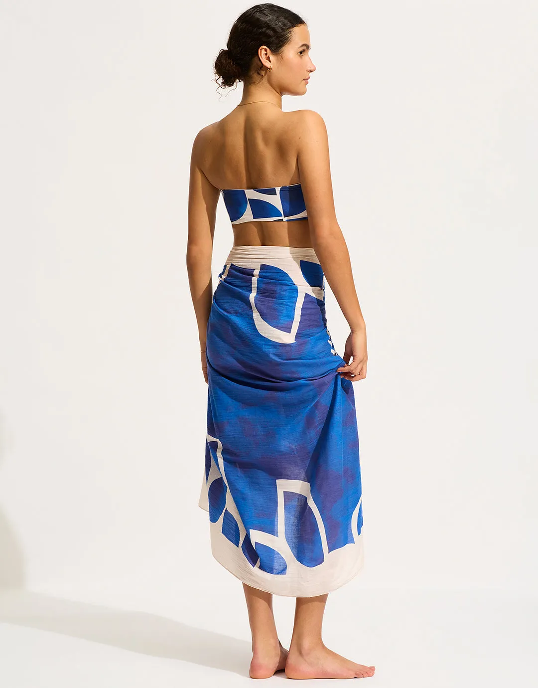 Sunray Sarong - Ultramarine