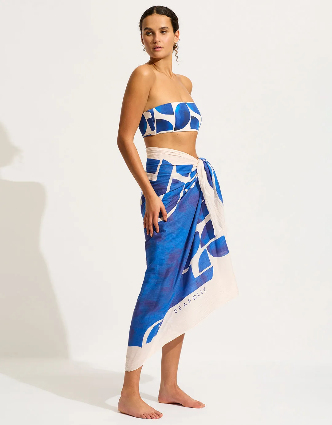 Sunray Sarong - Ultramarine