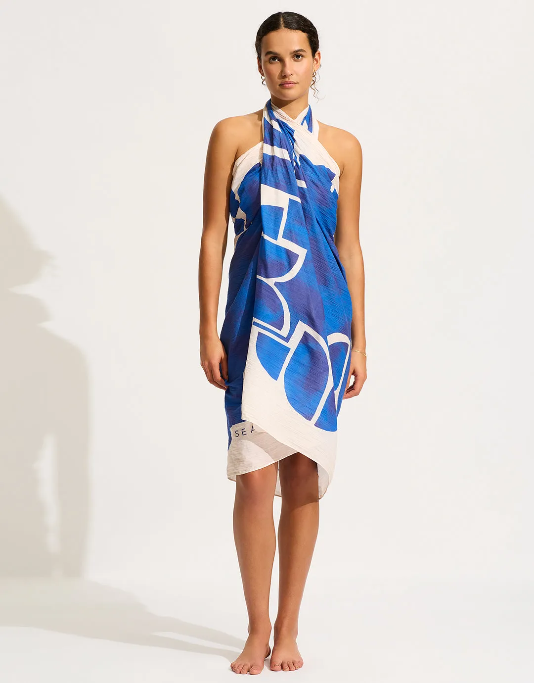 Sunray Sarong - Ultramarine