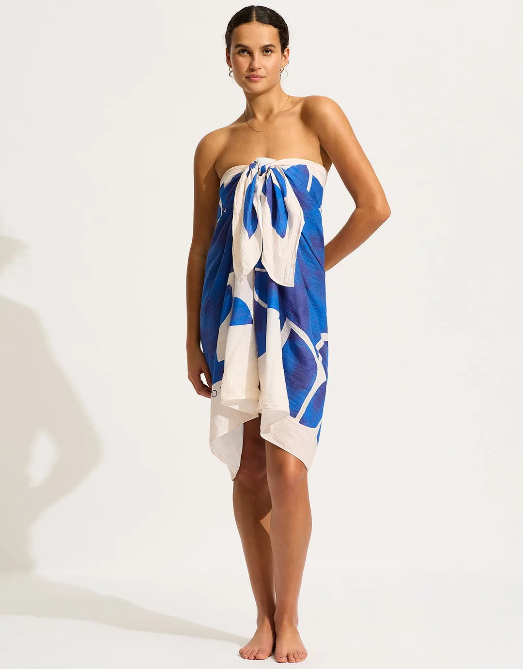 Sunray Sarong - Ultramarine
