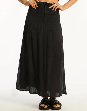 Sunset Beach Skirt - Black