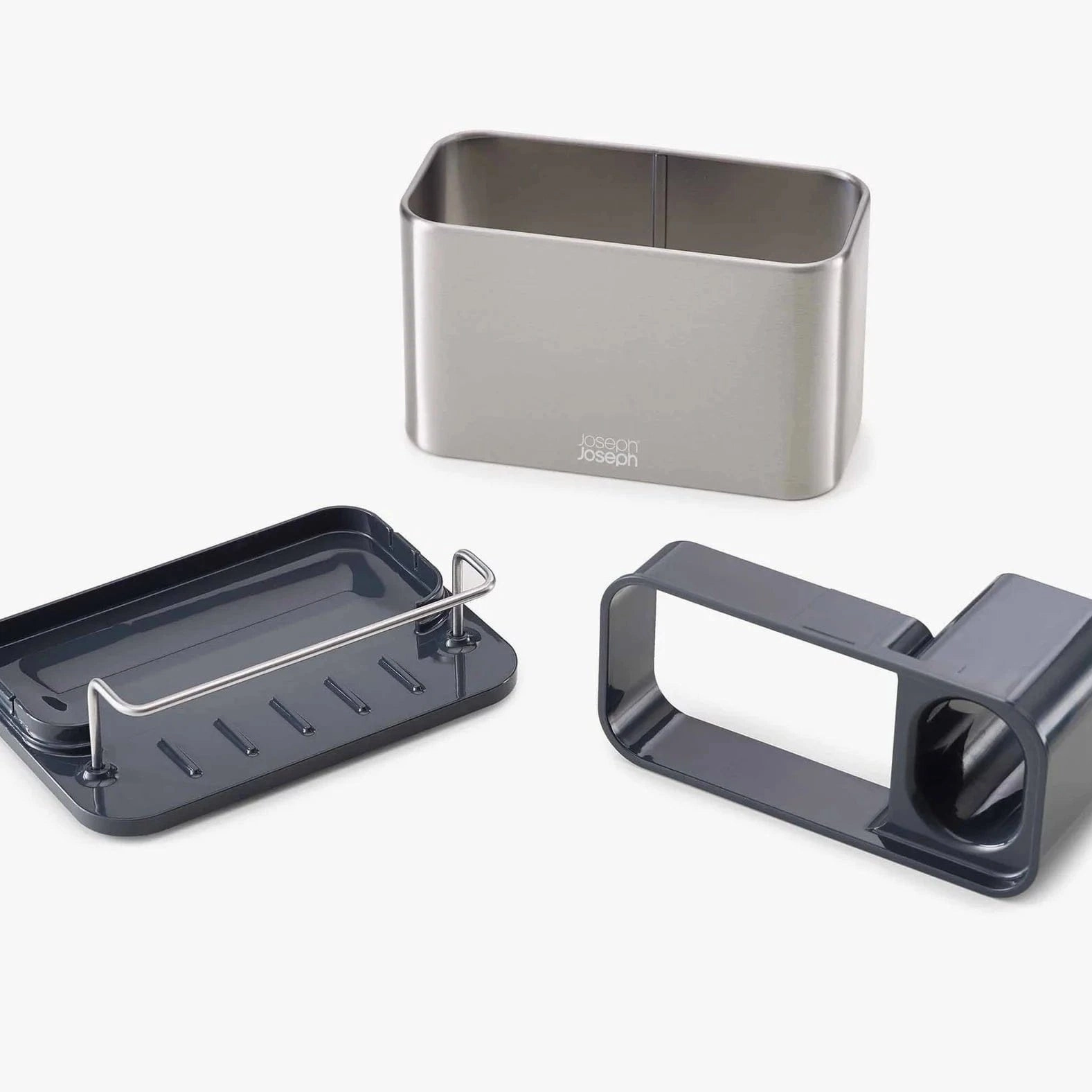 Surface Stainless-steel Large Sink Tidy in Stainless-steel