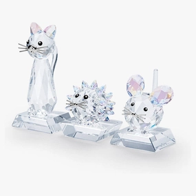 Swarovsk Figurinei Replica Set Annual Edition 2020 Decorative Mirror,Home Decor Mirror