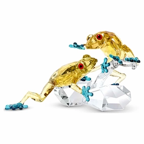 Swarovski Crystal Paradise Frogs Decorative Mirror,Home Decor Mirror