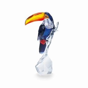 Swarovski Crystal Paradise Toucan Decorative Mirror,Home Decor Mirror
